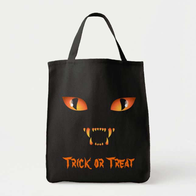 Bolso del truco o de la invitación de Halloween de (Frente)