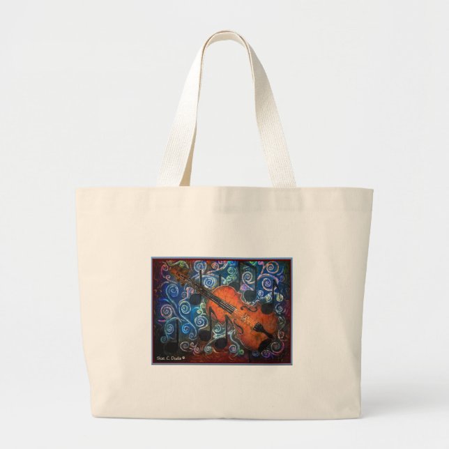 Bolso del violín del violín (Frente)