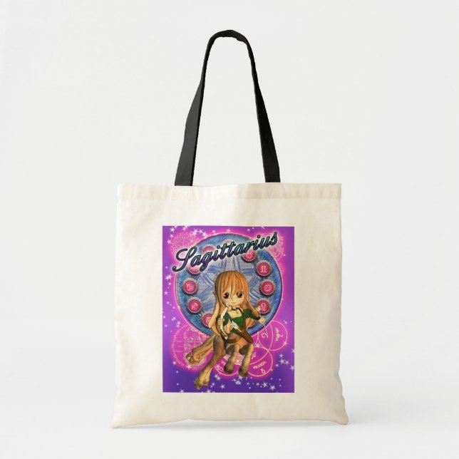 Bolso del zodiaco del sagitario con el Centaur (Frente)