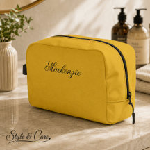 Bolso Dopp de aseo personalizado con nombre de luj