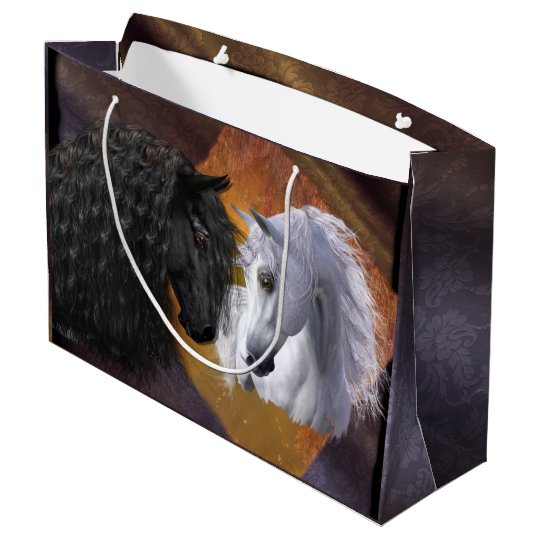 Bolso frisio y árabe del regalo - brillante grande bolsa de regalo grande