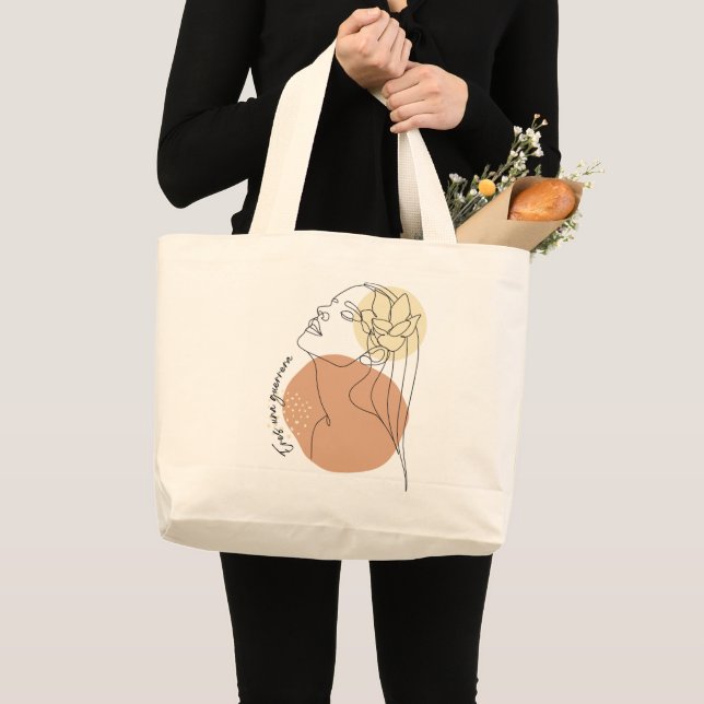 Bolso grande - mujer guerrera (Anverso (producto))