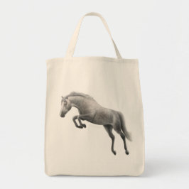 Bolso gris de salto del caballo