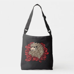 Bolso gruñón de Crossbody del erizo