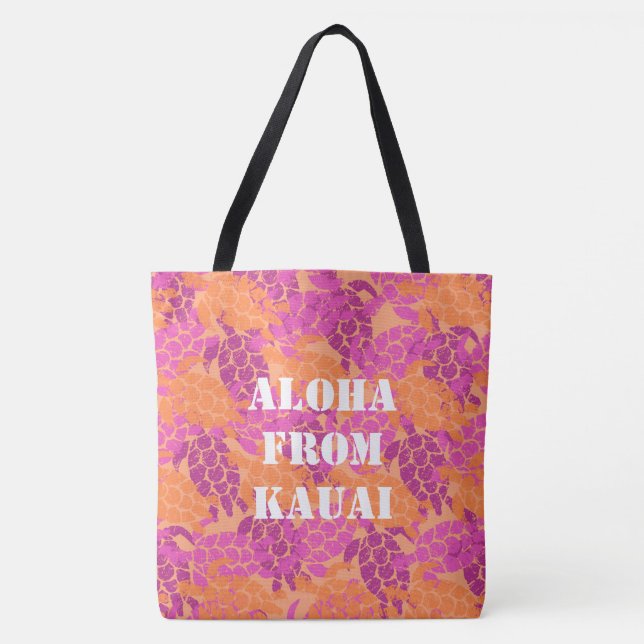 Bolso hawaiano de la playa de la hawaiana del (Anverso)