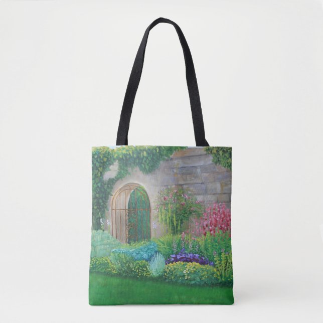 Bolso inglés del Jardín-Tote (Anverso)