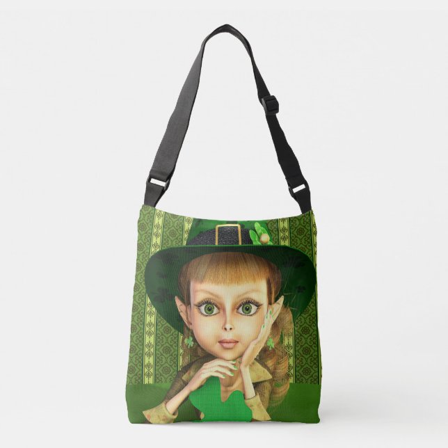 Bolso lindo de Crossbody del chica del trébol del (Anverso)