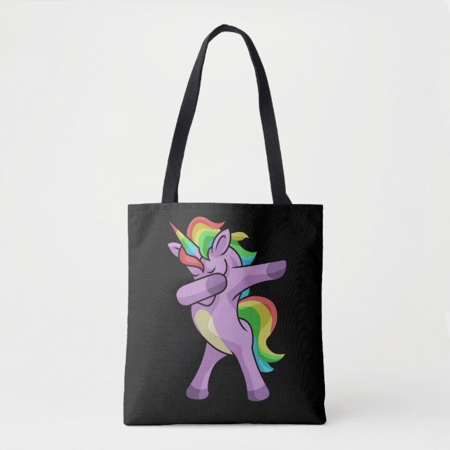 Bolso lindo de Dabbers del unicornio (Anverso)