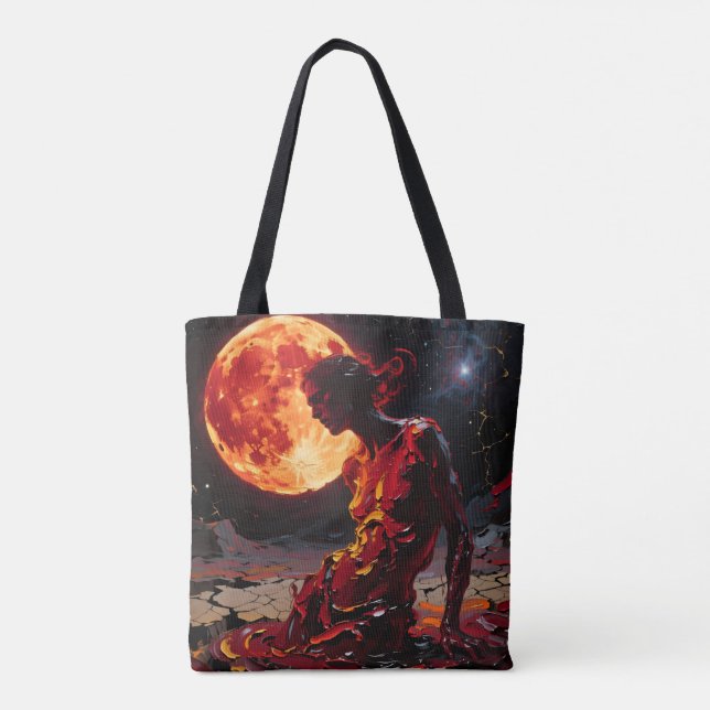BOLSO – “Luna de Sangre” (Tote Bag / Bolsa de Tela (Reverso)