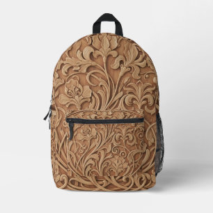 Bolso mochila de corte y costura