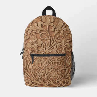 Bolso mochila de corte y costura