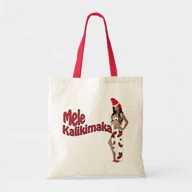 Bolso modelo 2 del navidad de Wahine Mele (Frente)