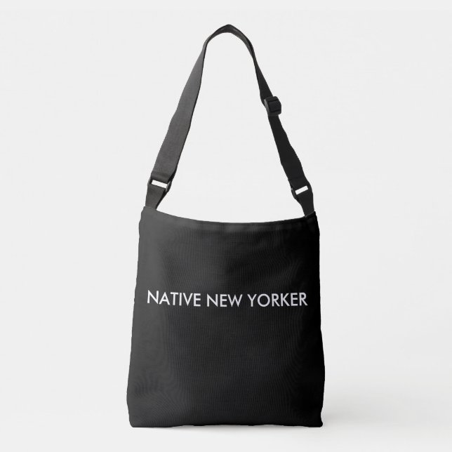 Bolso nativo del Cruz-Cuerpo del neoyorquino (Anverso)