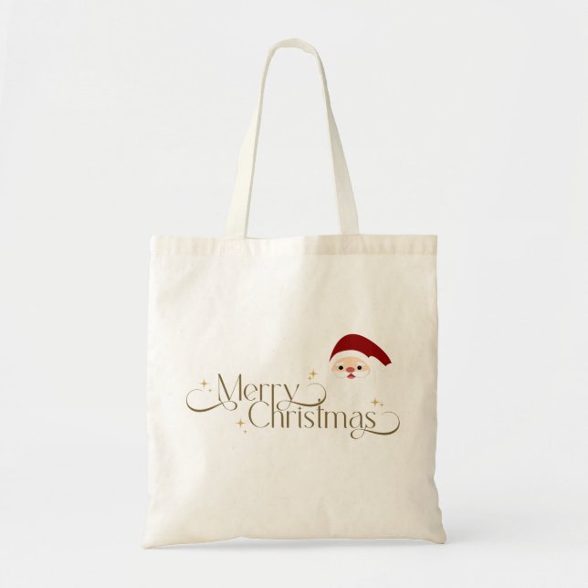 Bolso navideño papa noel (Frente)