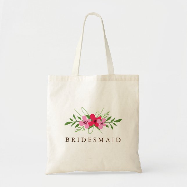 Bolso nupcial del miembro del partido - día floral (Frente)