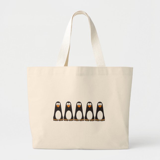 Bolso pensativo de los pingüinos de Lotsa (Frente)