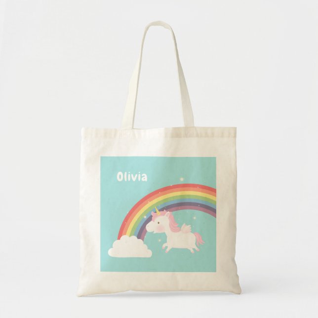 Bolso personalizado chicas lindos del arco iris (Frente)