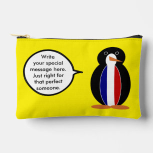 Bolso personalizado con pingüino de vida silvestre