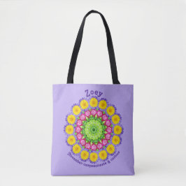 Bolso Personalizado de Flor del Mes de Noviembre