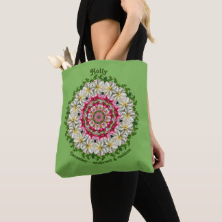 Bolso Personalizado de la Flor del Mes de Nacimien