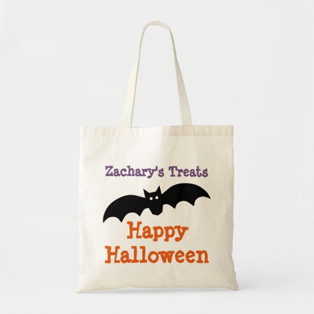 Bolso personalizado palo negro de la invitación de (Frente)