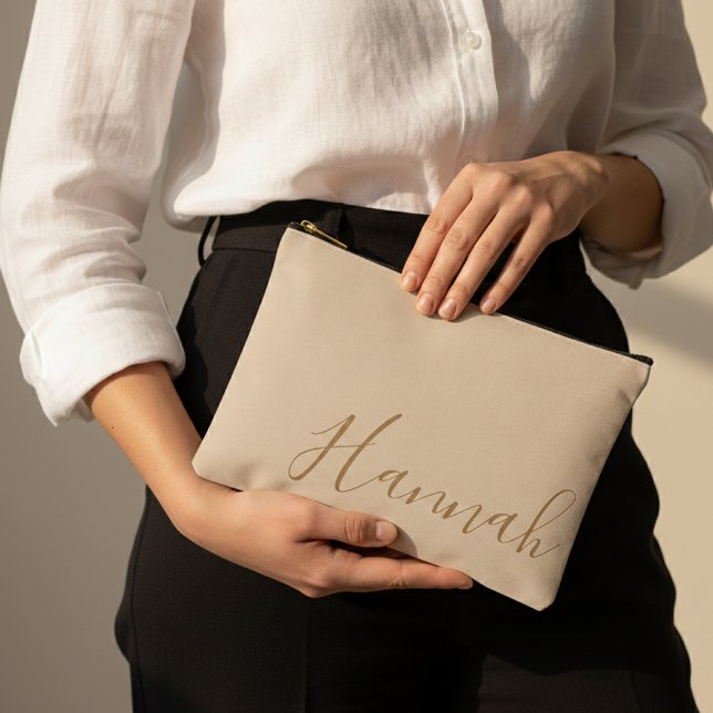 Bolso Personalizado Regalo Damas de Honor Fiesta N (Bridal Party Pouch Personalized Bridesmaid Gift, Personalized Bridesmaid Handbag Gift Wedding)