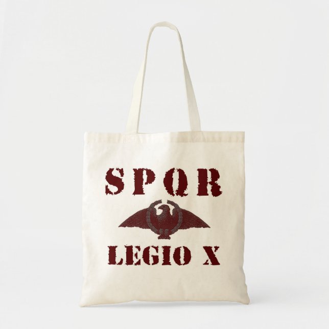 Bolso reutilizable de la 10ma legión famosa de (Frente)