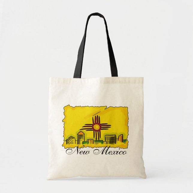 Bolso reutilizable de la bandera artística del (Frente)