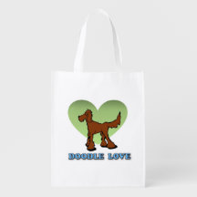 Bolso reutilizable temático del Doodle