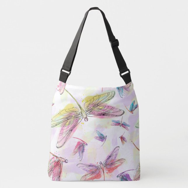 Bolso rosado de la púrpura de la lavanda de las (Anverso)