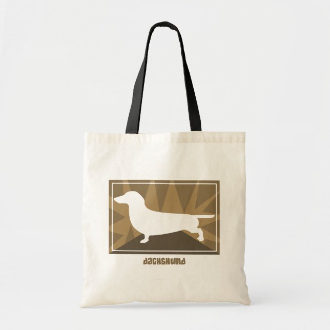 Bolso terroso del Dachshund (Frente)