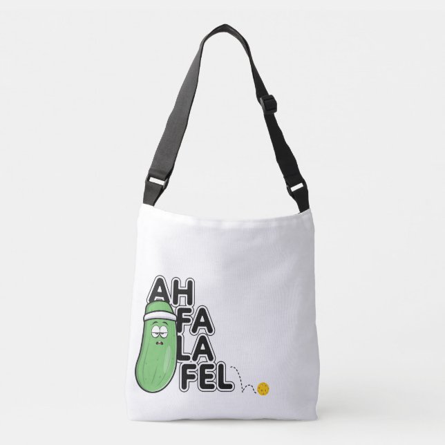 Bolso tipo bandolera Ahfalafel Pickleball (Anverso)