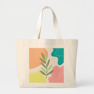 Bolso tote abstracto boho