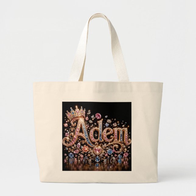Bolso tote Adam Crown Sparkle (Frente)