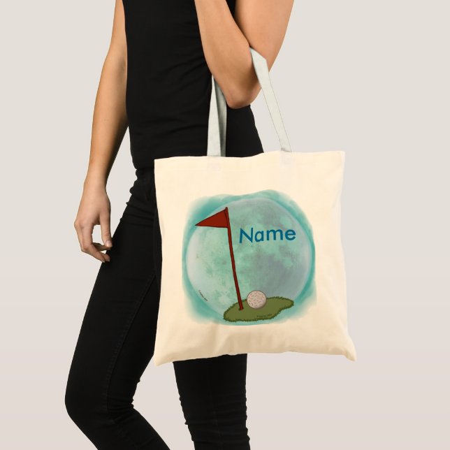 Bolso tote Bandera de golf (Anverso (producto))