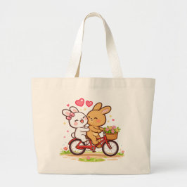 Bolso tote Bicicleta Bunny Love