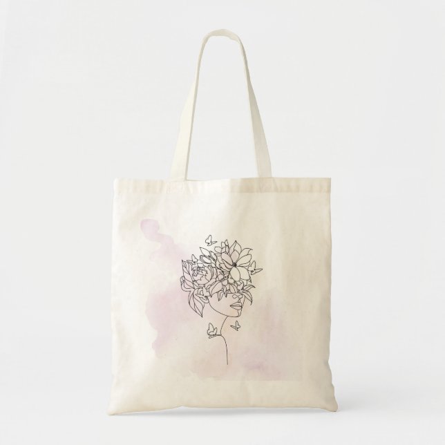 Bolso Tote Bloom and Breathe (Frente)