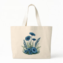 Bolso Tote Botánico Boho para Recados Diarios