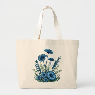 Bolso Tote Botánico Boho para Recados Diarios