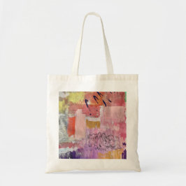 Bolso tote con arte abstracto