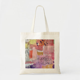 Bolso tote con arte abstracto