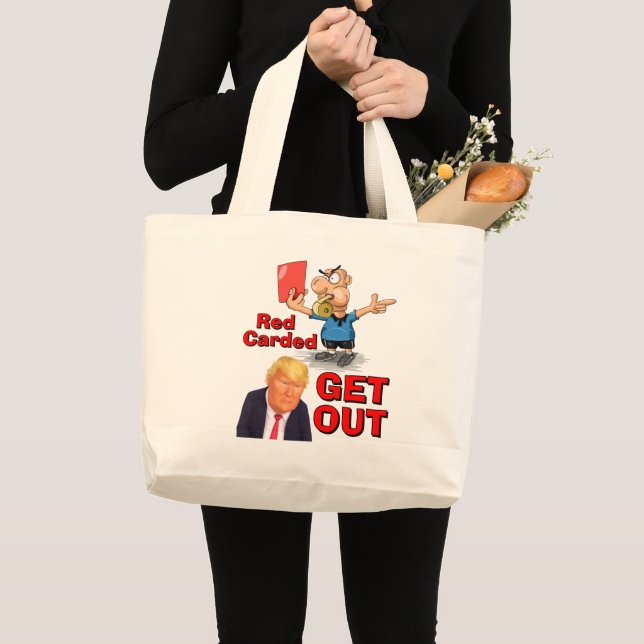 Bolso tote con tarjeta roja (Anverso (producto))