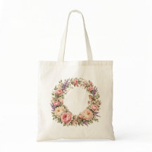 bolso tote corona de rosas