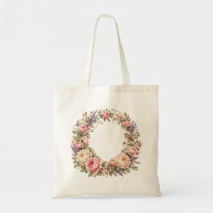 bolso tote corona de rosas