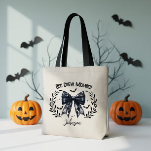 Bolso tote Custom Boo Crew, Bolso con lazo Coquett