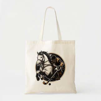 Bolso Tote de Arte de Caballo Vintage - Puede un M