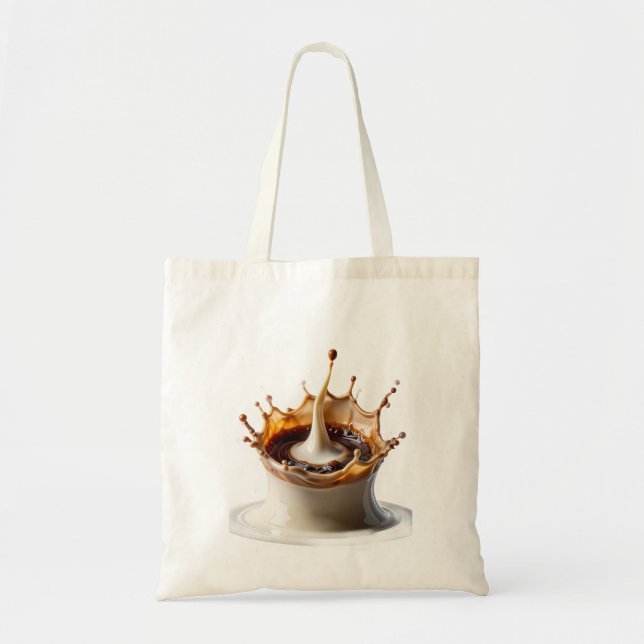 Bolso tote de arte líquido (Frente)