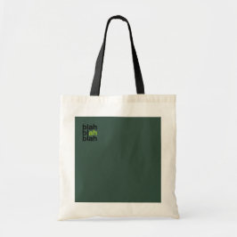 Bolso tote de bloque de color minimal – Blah Blah 