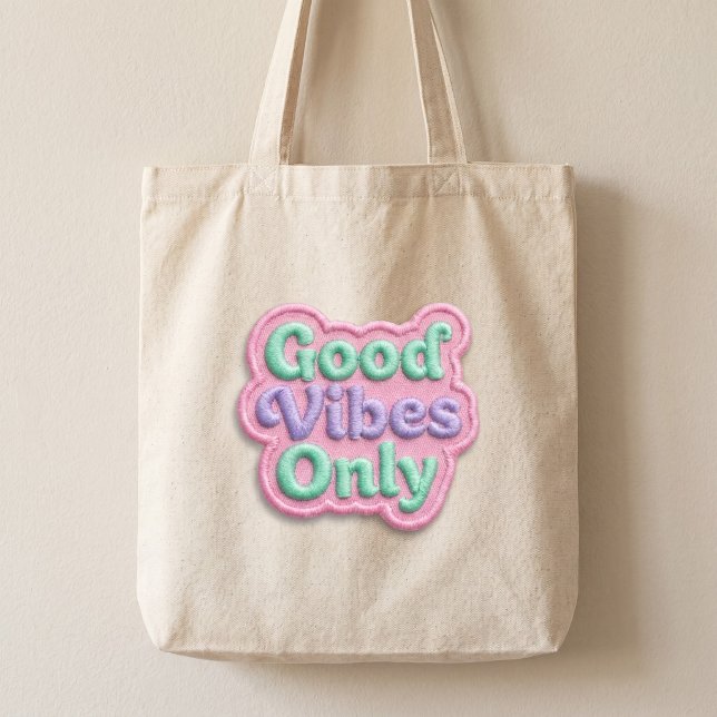 Bolso tote de buenas vibras (Subido por el creador)