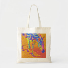 Bolso tote de cebra